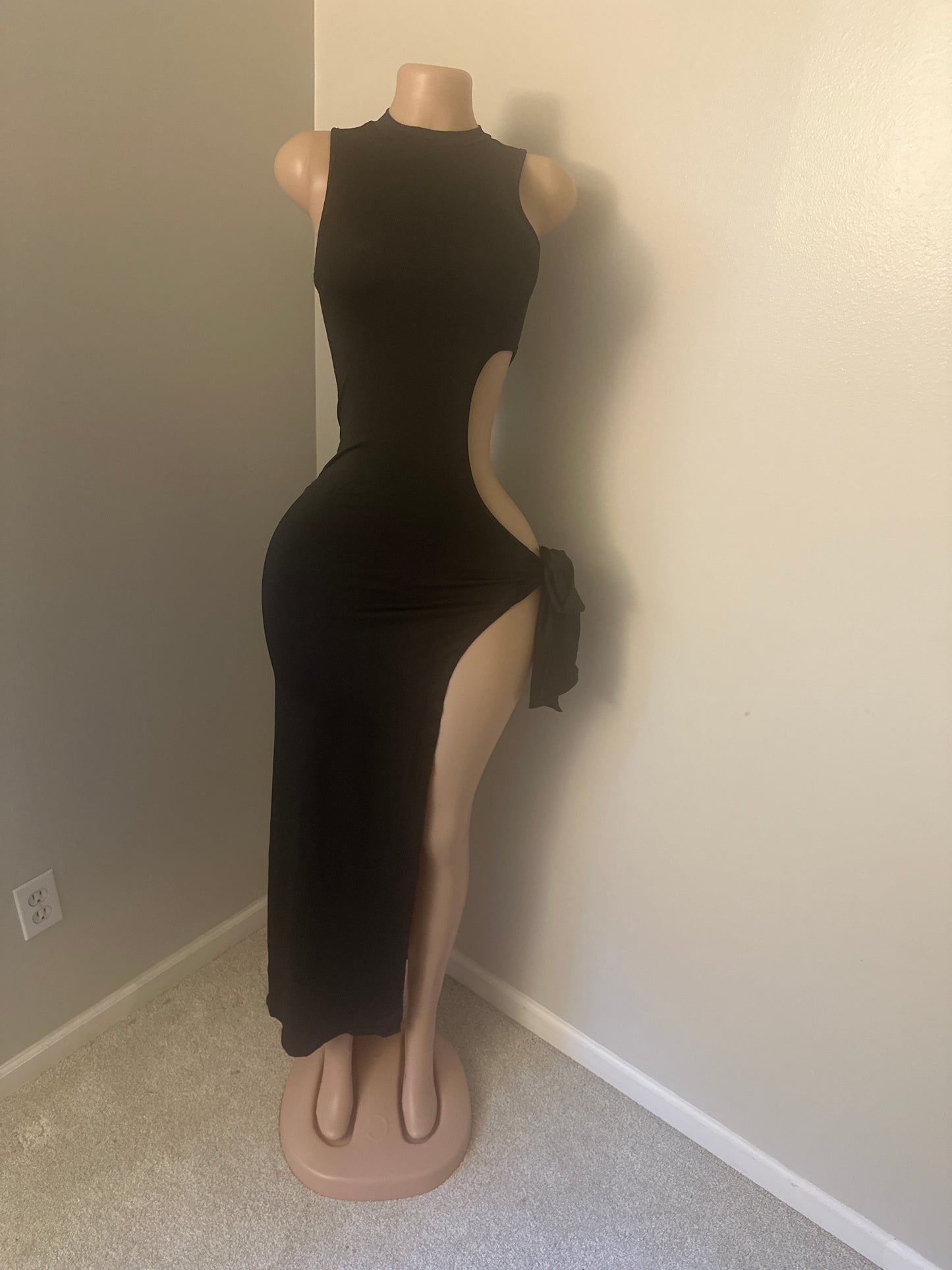 After Hours Cutout Maxi Dress