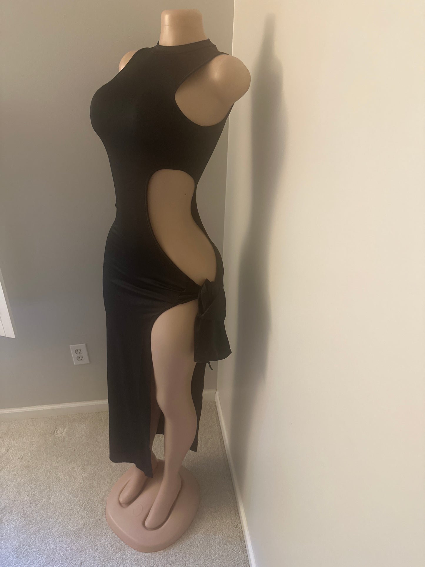 After Hours Cutout Maxi Dress