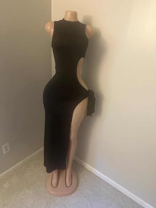 After Hours Cutout Maxi Dress